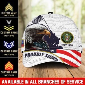 Army American Eagles White Cap CC11FN