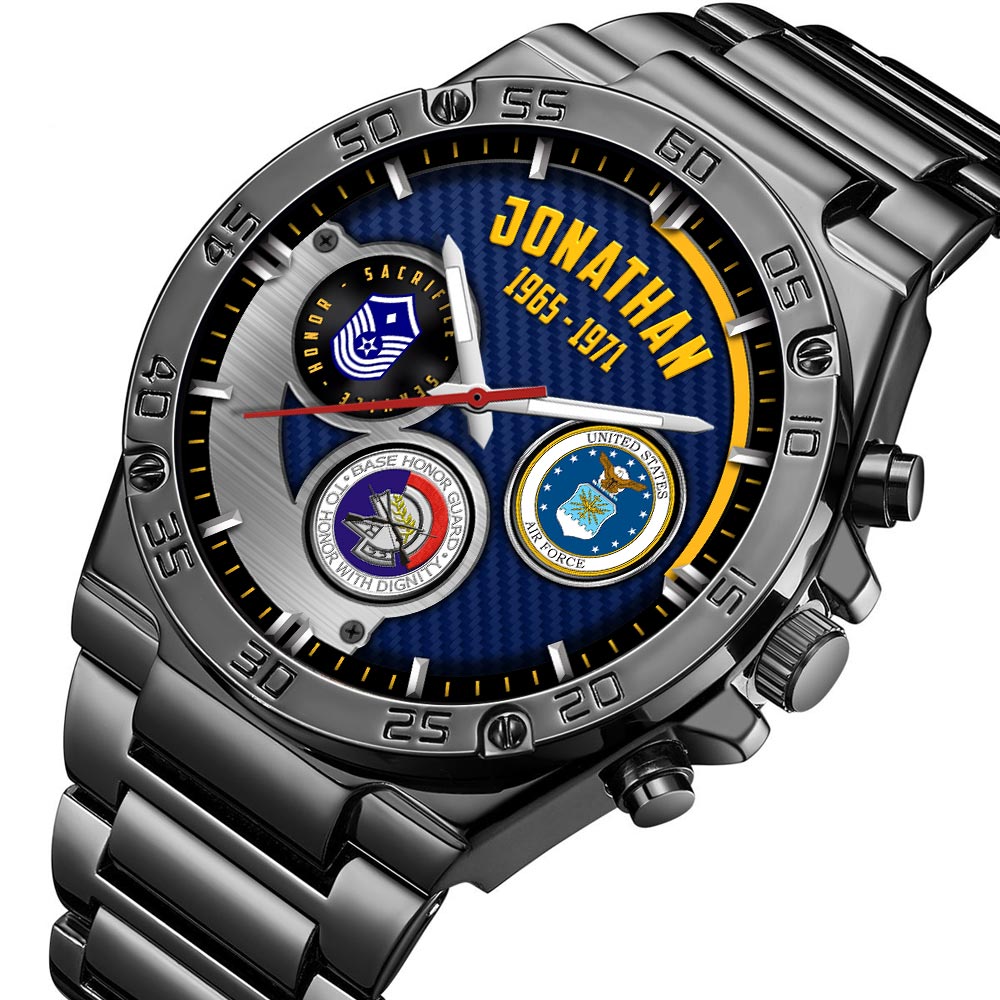 AirForce Badge Male silver watches SS03103 11 AirForce Badge Male silver watches SS03103
