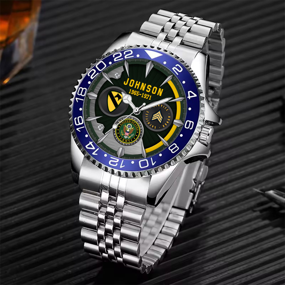Army Division Men Silver Watch SS14 11 Army Division Men Silver Watch SS14