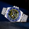 Army Division Mens Silver Watch SS14 5