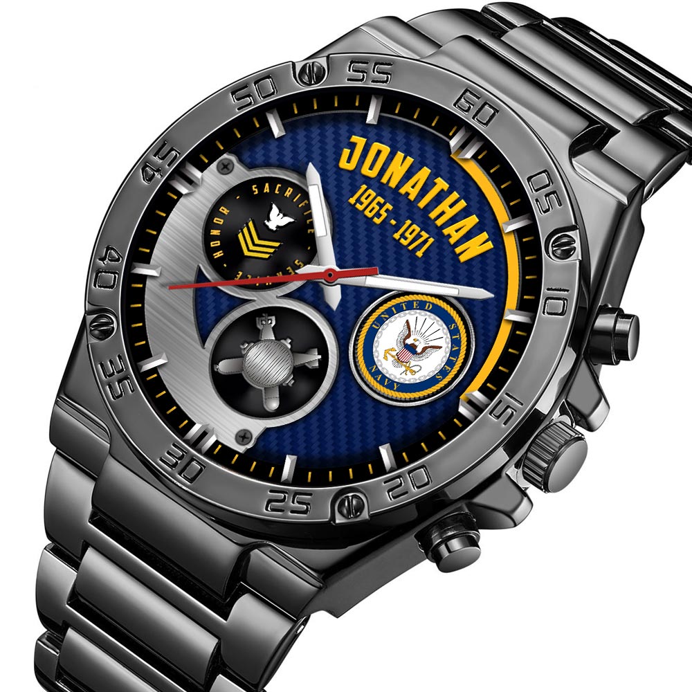 Navy Rating Male silver watches SS03103 9 Navy Rating Male silver watches SS03103