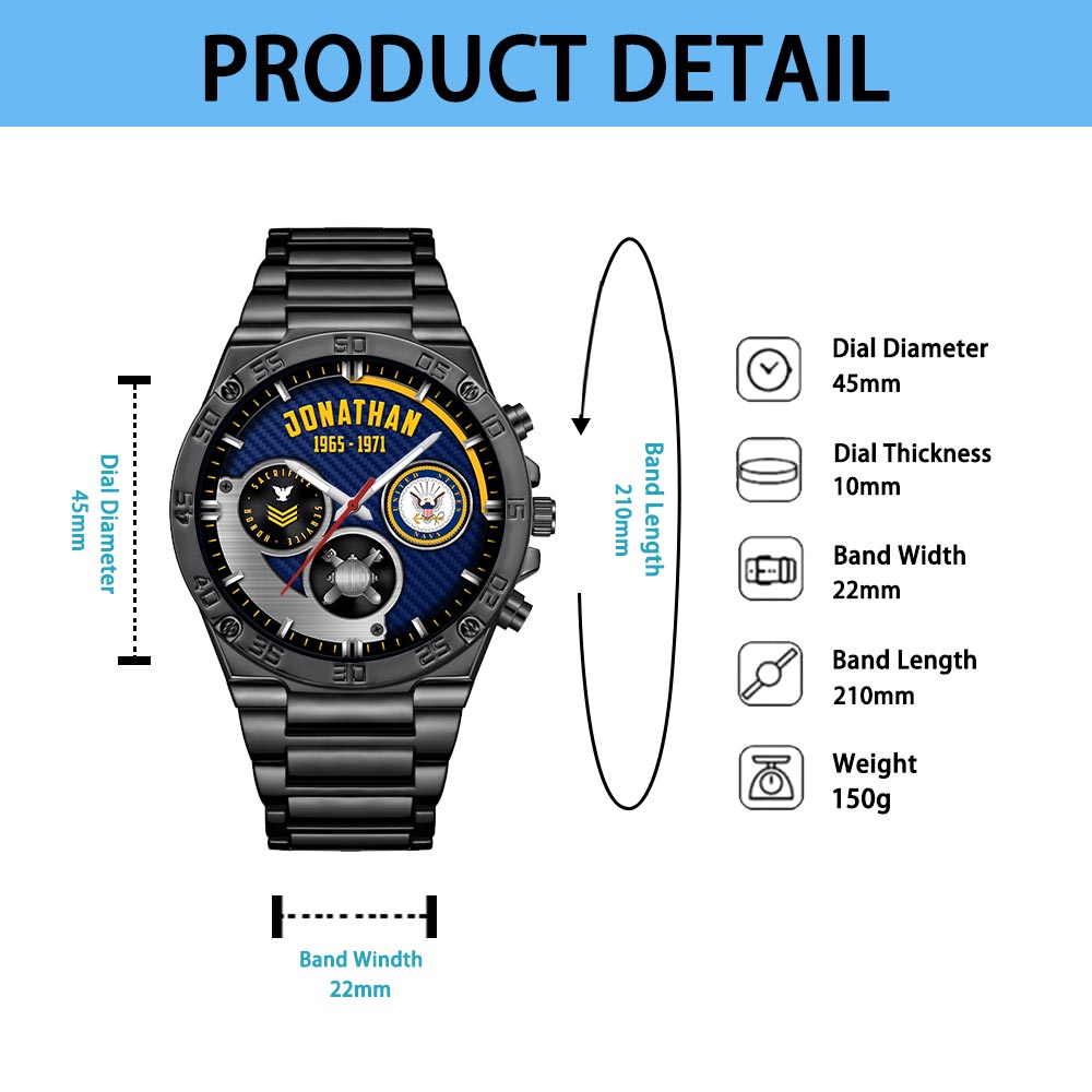 Navy Rating Male silver watches SS03103 10 Navy Rating Male silver watches SS03103
