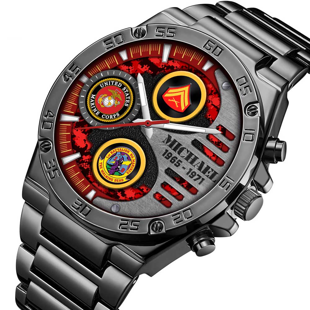 USMC Battalions Custom Watch Faces SS15 10 USMC Battalions Custom Watch Faces SS15