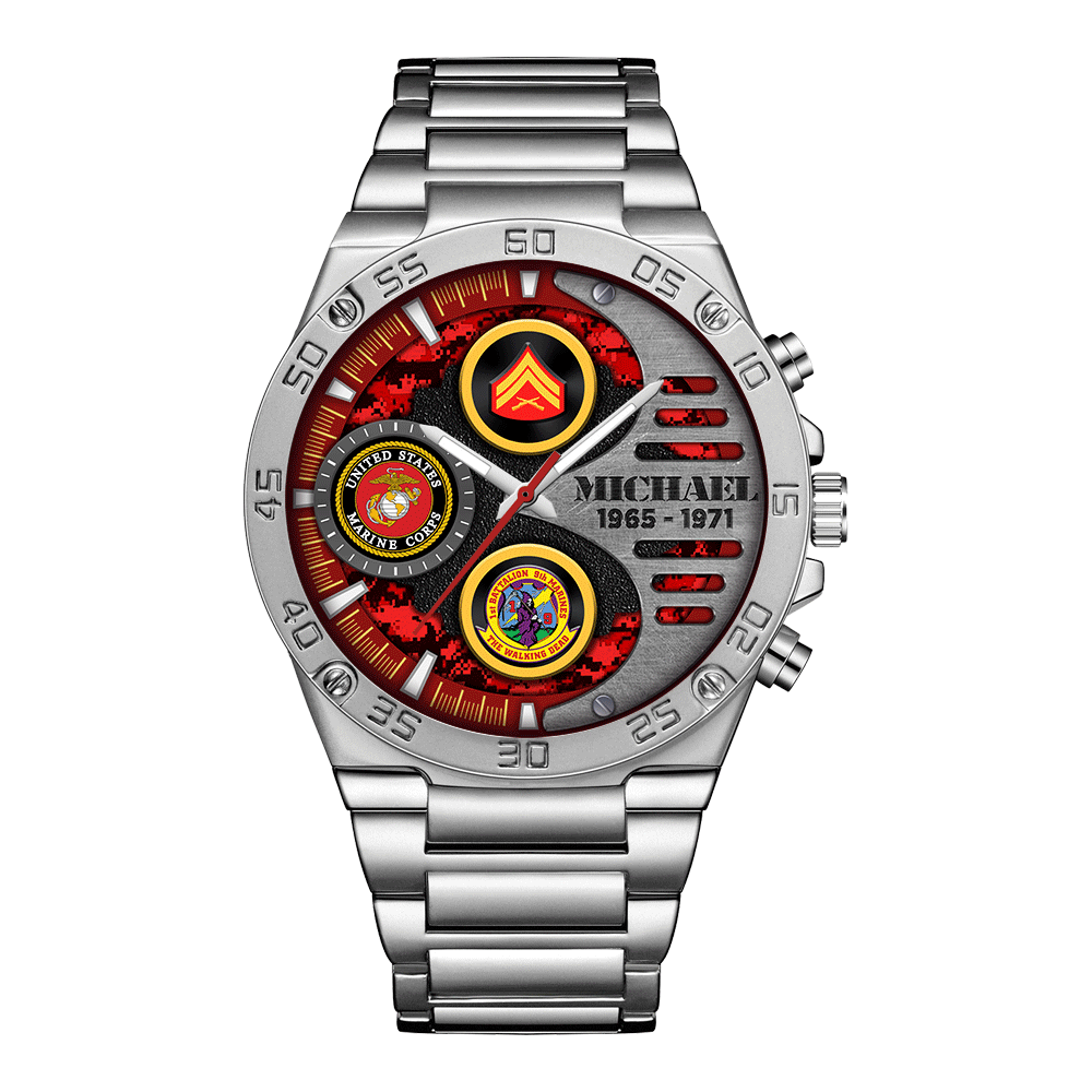 USMC Battalions Custom Watch Faces SS15 12 USMC Battalions Custom Watch Faces SS15