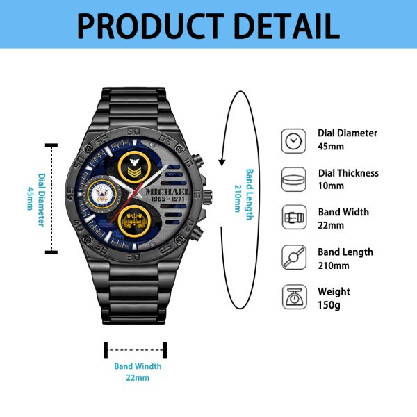 Us Navy Badge Custom Watch Faces SS15 4
