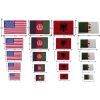 Flag Patches National Country Flag Badges Sew on Iron on (6)