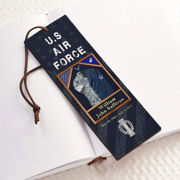 1 AirForce Badge Shadow Box Bookmark