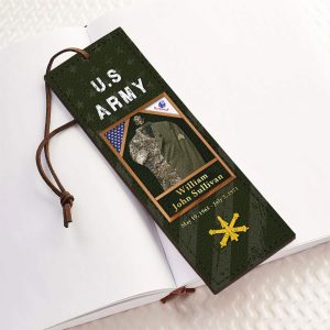 1 Army Branch Shadow Box Bookmark