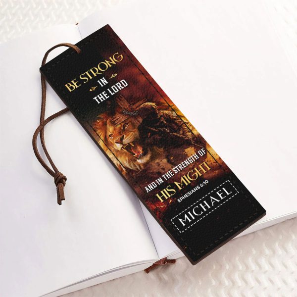 1 Be Strong In The Lord And In The Strength Of His Might Bookmark
