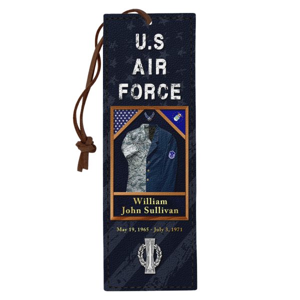 AirForce Badge Shadow Box Bookmark 2