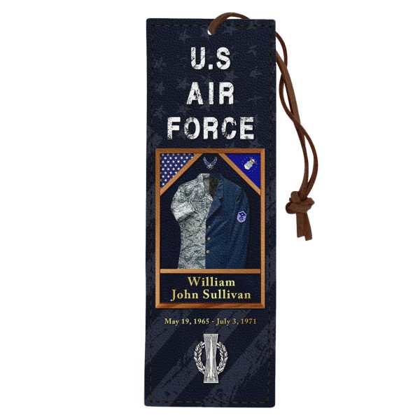 AirForce Badge Shadow Box Bookmark 3