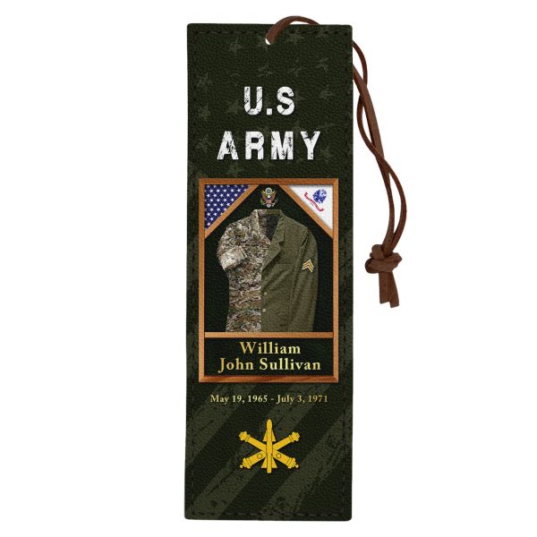 Army Branch Shadow Box Bookmark 3
