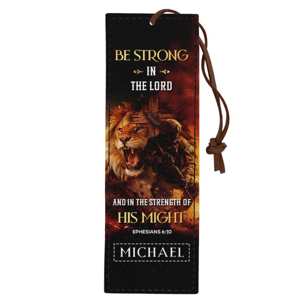 Be Strong In The Lord And In The Strength Of His Might Bookmark 3