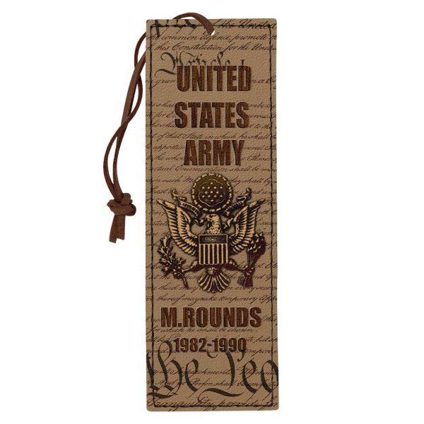 Brown Veteran Bookmark 2 1