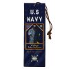Navy Badge Shadow Box Bookmark 3