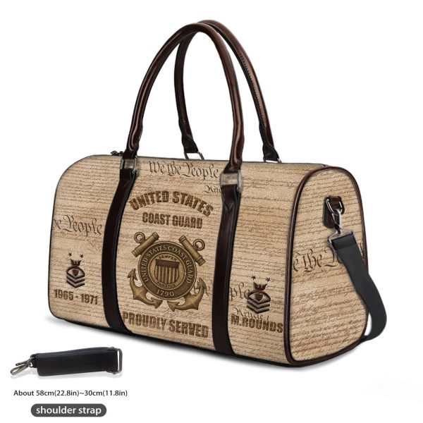 2 USCG Brown Veteran Bag