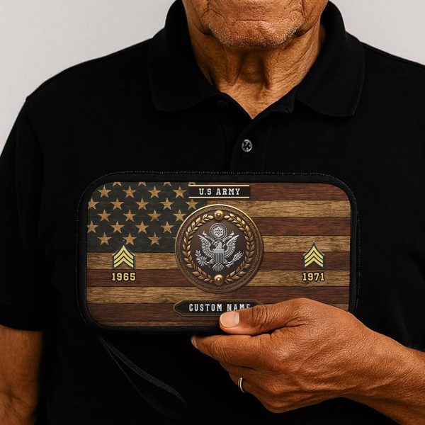 Army American Veteran Vintage Cable Storage Bag 4