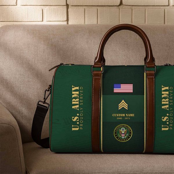 Army Proudly Served Traveling bag 4