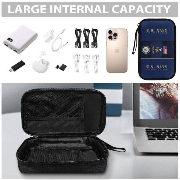Navy Proudly Served Cable Storage Bag 6