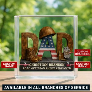 1 Navy Custom Military Logo Gifts For Veteran Dad