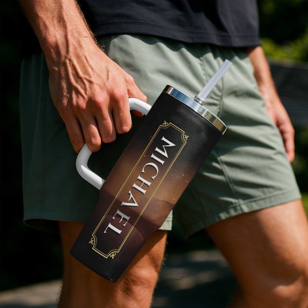 Be Strong In The Lord And In The Strength Of His Might Tumbler 40oz 3
