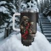I Will Fear No Evil For You Are With Me Psalm 234Tumbler 40oz 5