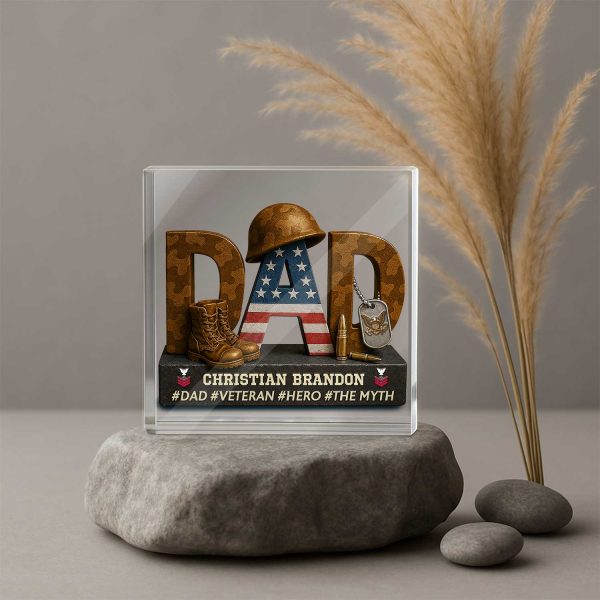 Navy Custom Military Logo Gifts For Veteran Dad 4