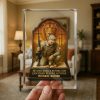 The Man Kneels Before God Acrylic Plaque Personalized Gifts ForUSMC 2