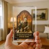 The Man Kneels Before God Acrylic Plaque Personalized Gifts ForUSMC 3