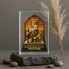 The Man Kneels Before God Acrylic Plaque Personalized Gifts ForUSMC 4