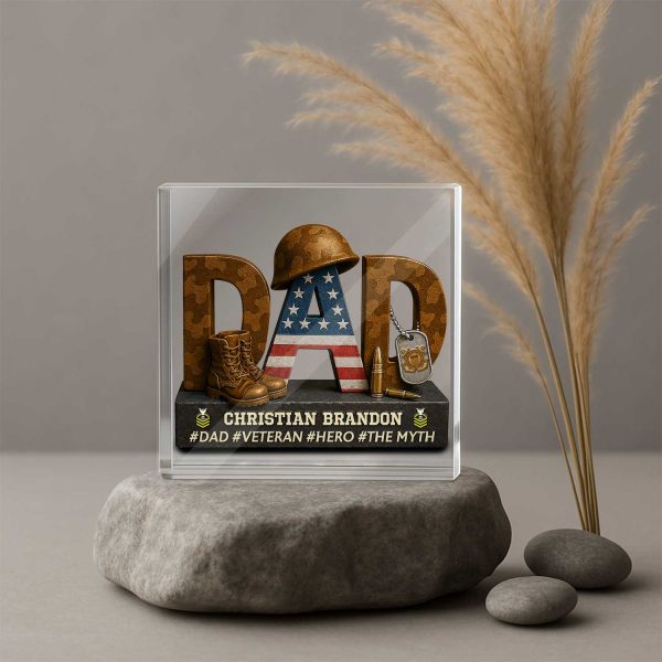 USCG Custom Military Logo Gifts For Veteran Dad 4