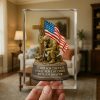 USMC Veterans Military Acrylic Plaque Personalized Gifts For Veteran 2